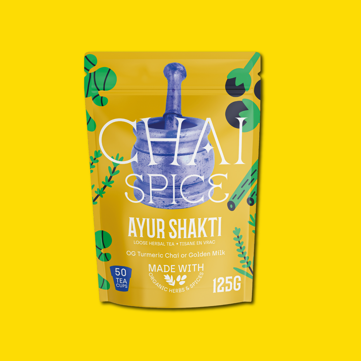 Ayur Shakti (Caffeine Free) | Turmeric Chai